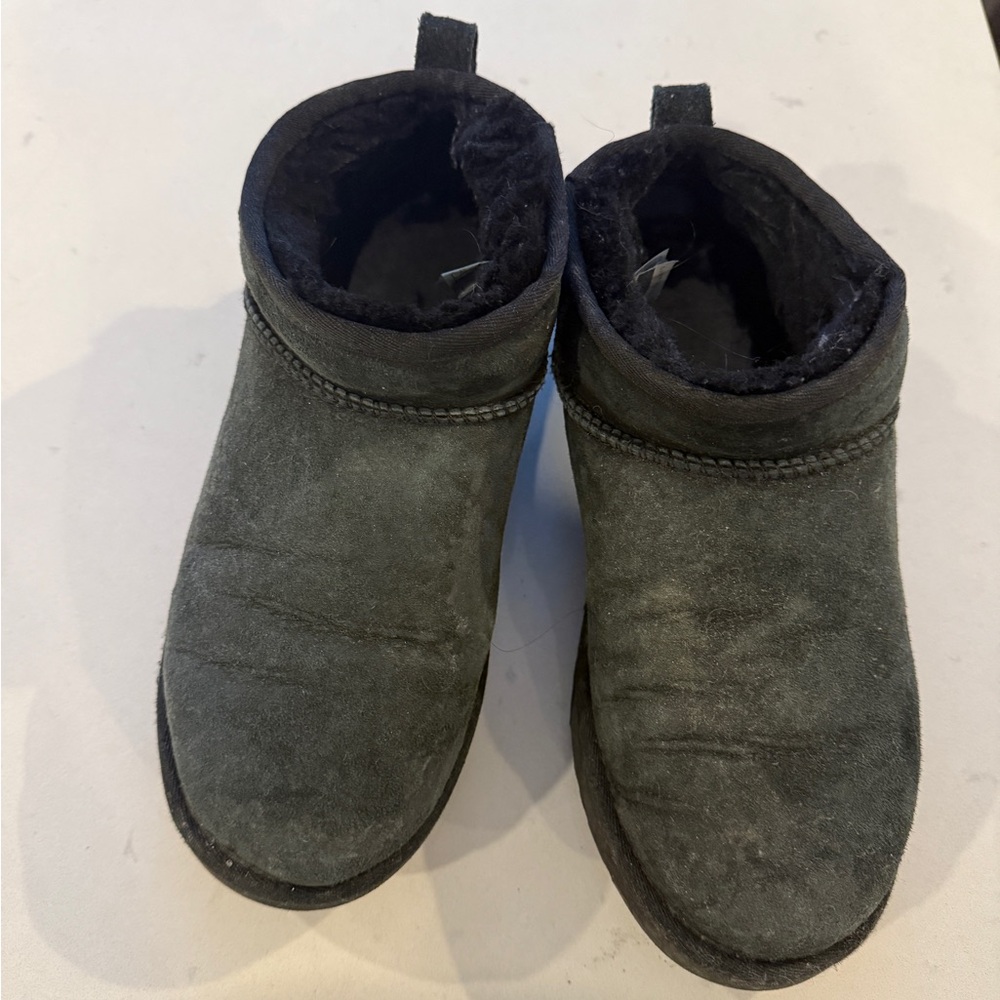 UGG ULTRA MINI BLACK SIZE 8